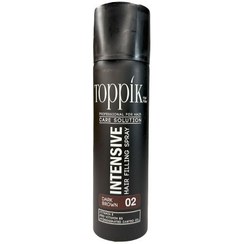 اسپری پرپشت کننده مو قهوه ای تیره شماره 2 Toppikحجم 120 میلی لیتر