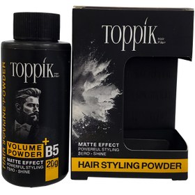 پودر حالت‌دهنده مو MATTE EFFECT حجم 20گرم Toppik