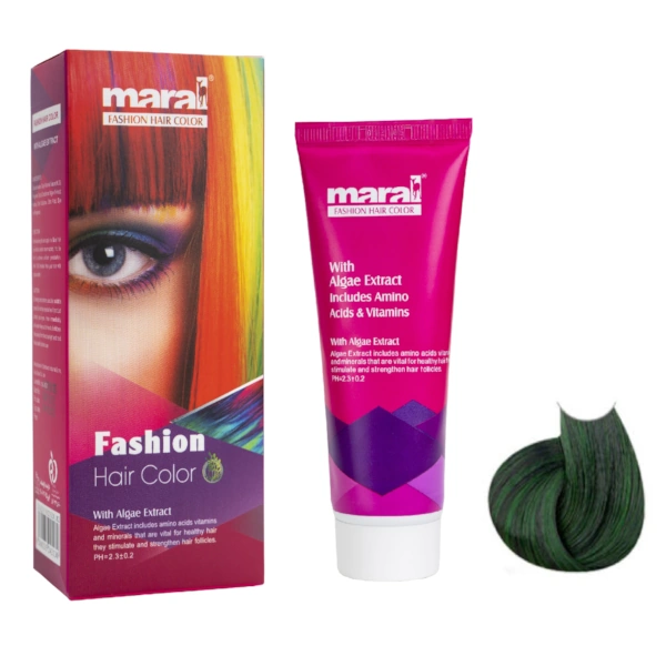 رنگ مو فانتزی سبز مارال