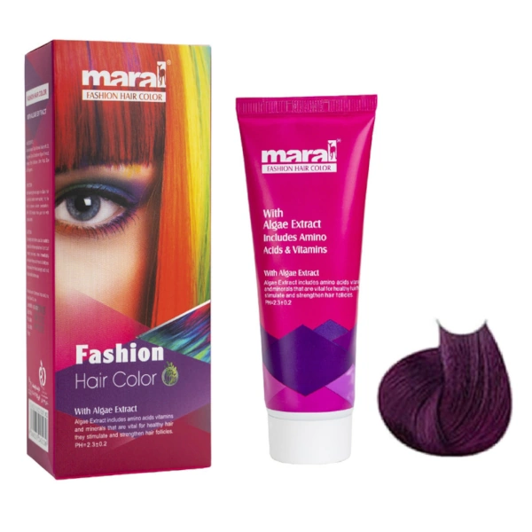 رنگ مو فانتزی بنفش مارال