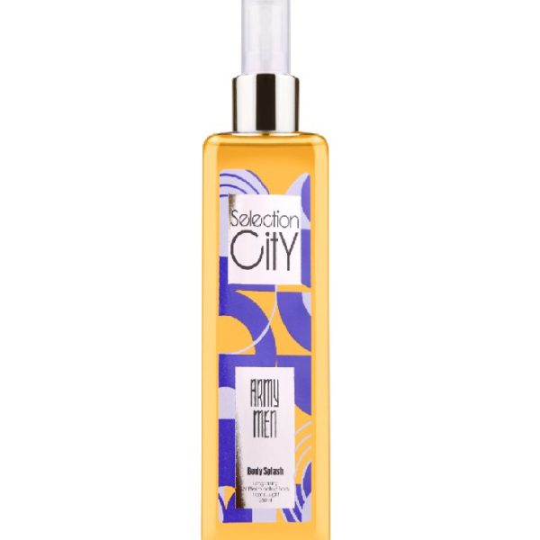 اسپری بدن مردانه سلکشن سیتی مدل ARMY MEN حجم 250 میلی لیتر