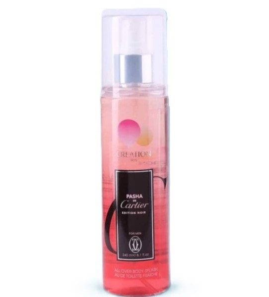 اسبپری بدن مردانه کریشن مدل Pasha De Cartier حجم 240 میلی لیتر