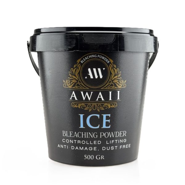پودر دکلره یخی ICE آوایی وزن 500 گرمی AWAII