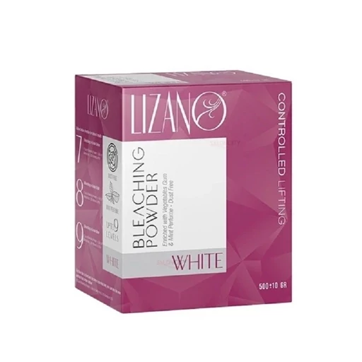 پودر دکلره سفید لیزانو 500 گرمی LIZANO